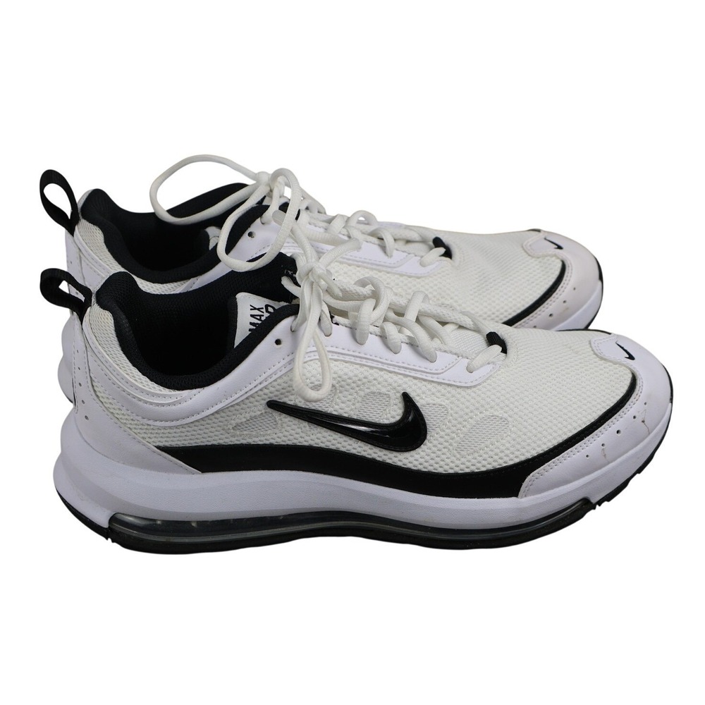 Nike Air Max Shoes Mens Size 9.5 White Mesh Running Athletic Low Top CU4826-100